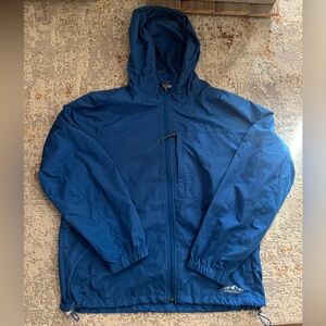 Men's Eddie Bauer Royal Blue Packable Windbreaker Jacket